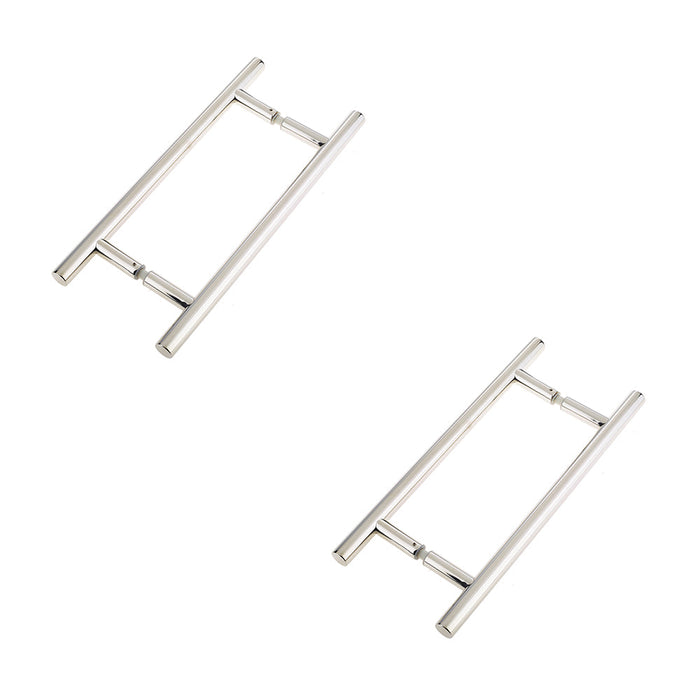 PACK Premium Polished Stainless Steel 19mm Pull Handle Applications Door Handle (1)