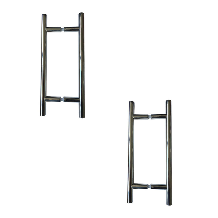 PACK Premium Polished Stainless Steel 19mm Pull Handle Fixing Door Handle (1)