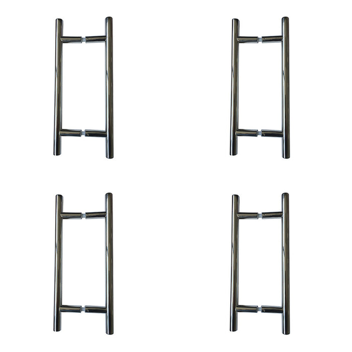 PACK Premium Polished Stainless Steel 25mm Pull Handle Applications Door Handle
