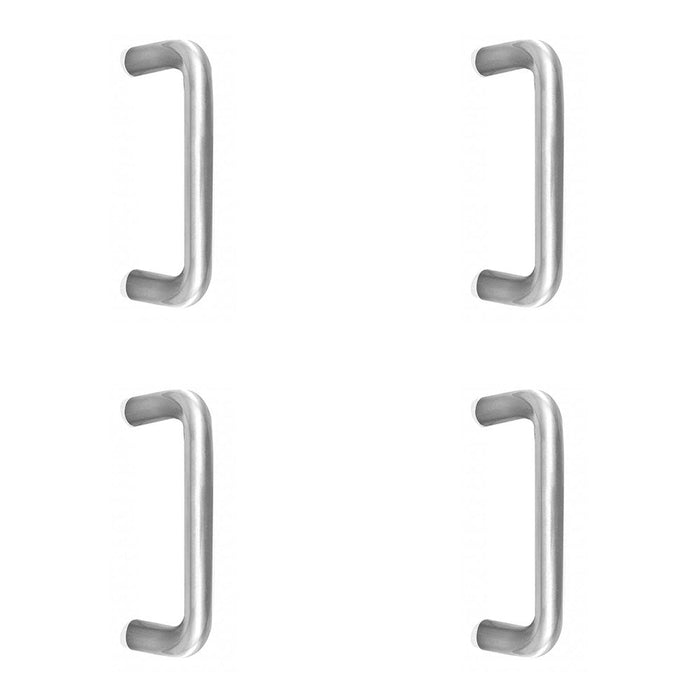 PACK Premium Stainless Steel 19mm Shape Pull Handle Grade Satin Finish Durable Door Handle