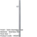 Premium Satin Stainless Steel Pull Handle 32mm, 600x32x400mm, Fixing Door Handle-1