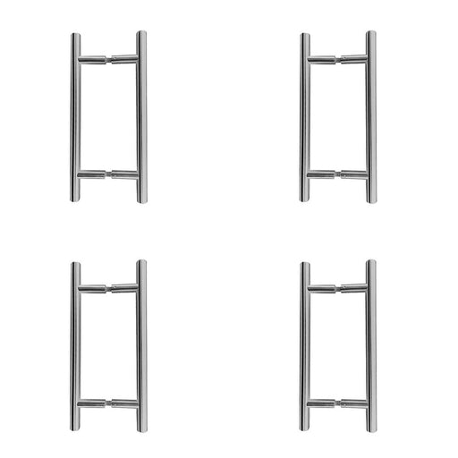 PACK Premium Satin Stainless Steel 32mm Pull Handle Fixing Modern Interiors Door Handle