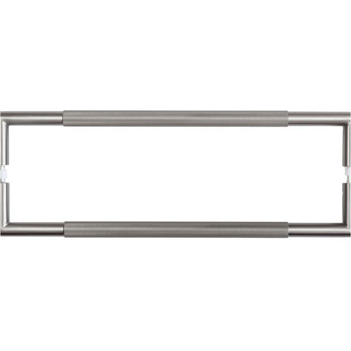 425mm Metal Linear Knurled Pull Handle Stylish Interiors Door Handle