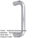 Premium Polished Stainless Steel 22mm Shape Pull Handle Grade Door Handle-1