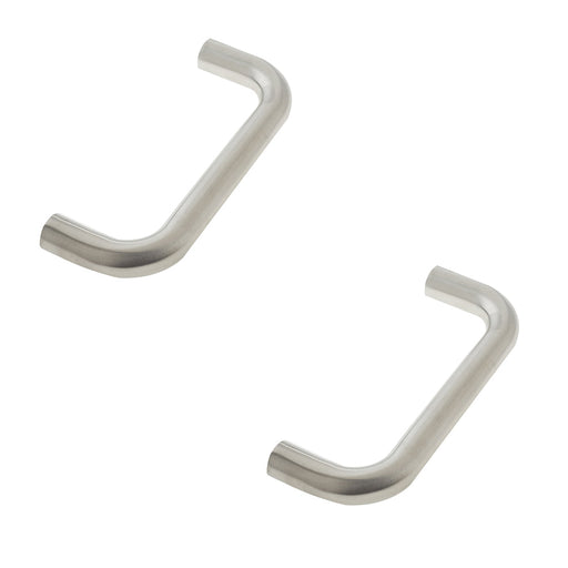 PACK Premium Grade Stainless Steel Shape Pull Handle 19mm Satin Finish Door Handle (1)