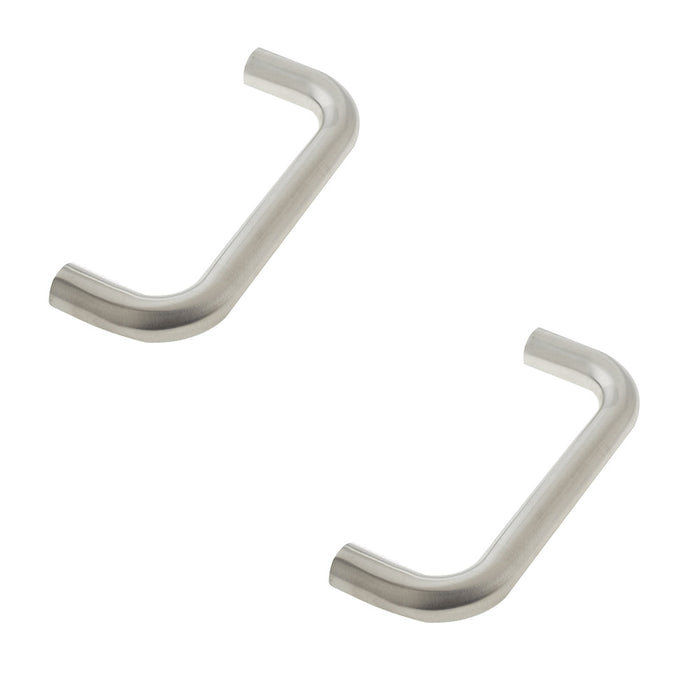 PACK Premium Grade Stainless Steel Shape Pull Handle 19mm Satin Finish Door Handle (1)