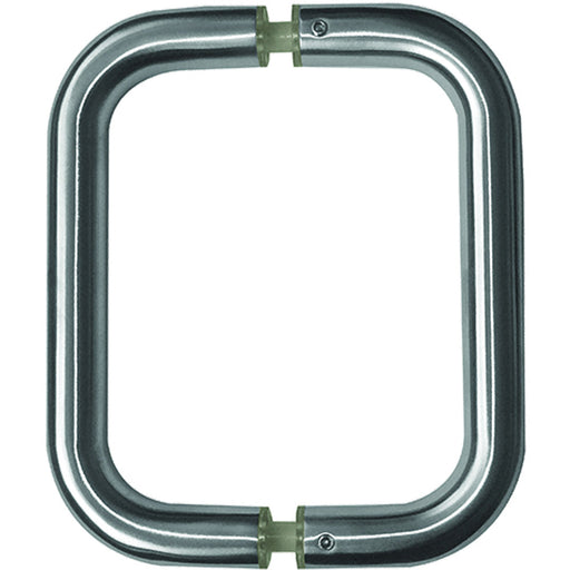 Sleek Stainless Steel Shape Pull Handle Modern Interiors 19mm Size Door Handle