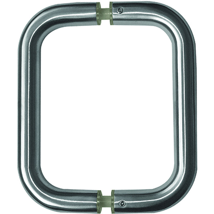 Sleek Stainless Steel Shape Pull Handle Modern Interiors 19mm Size Door Handle