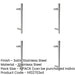 PACK Premium Satin Stainless Steel Pull Handle 25mm Fixing, 600x25x450mm Door Handle-1