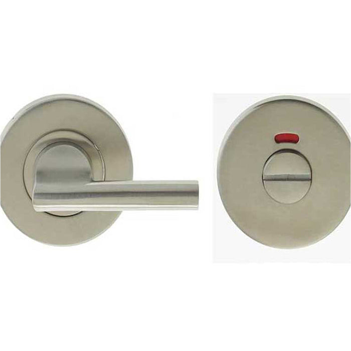 Durable Grade Stainless Steel Easy Turns Releases with Indicator Doors Door Handle