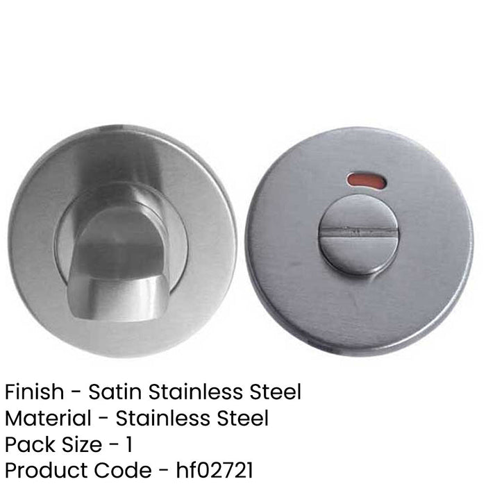 Premium Grade Stainless Steel Door Turns Releases with Indicator Door Handle (1)-1