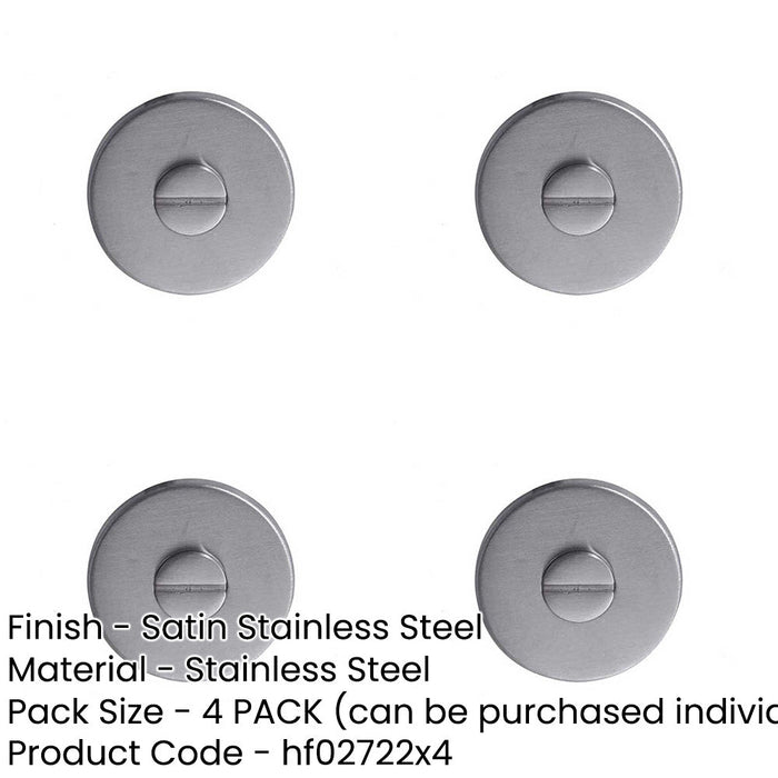 PACK Premium Stainless Steel Cover Door Hardware 52x5mm Satin Finish Door Handle-1