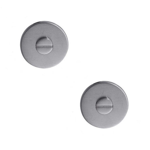 PACK Premium Stainless Steel Cover 52x8mm Indicator-Free Turns Releases Door Handle (1)