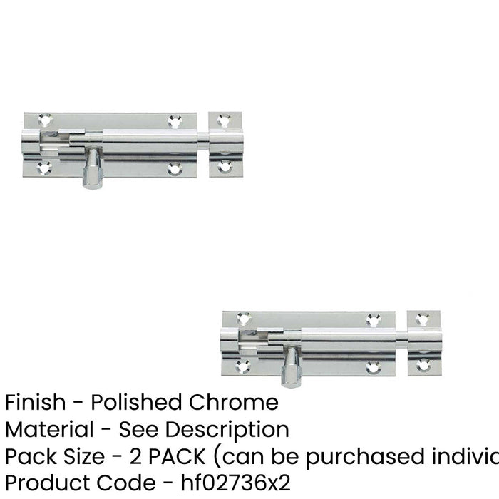 PACK Premium Brass Heavy Straight Barrel Bolts 102x38mm Maximum Security Door Bolt (1)-1