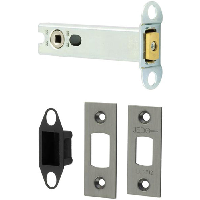 Heavy Duty 102mm Tubular Deadbolts Metal Finish Maximum Security Door Bolt