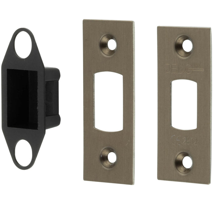 Heavy Duty Tubular Deadbolt Accessory Packs Antique Brass Finish Door Bolt