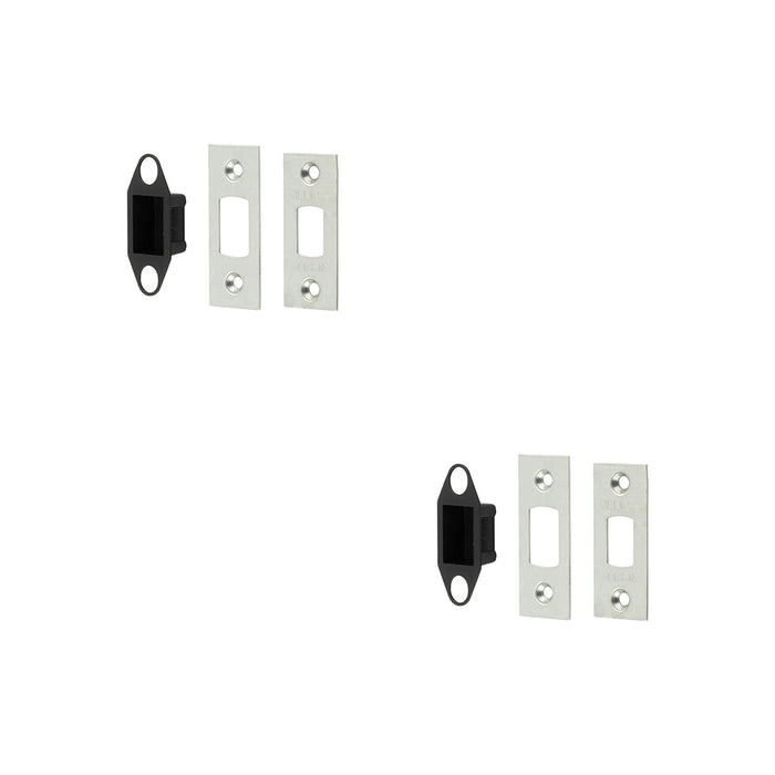 PACK Durable Accessory Packs Heavy Duty Tubular Deadbolts Satin Stainless Steel Door Bolt