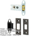Secure Your Home with Heavy Duty 64mm Dark Bronze Tubular Deadbolts Door Bolt-1