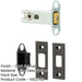 Heavy Duty 76mm Tubular Deadbolts Dark Bronze Enhanced Security Door Bolt-1