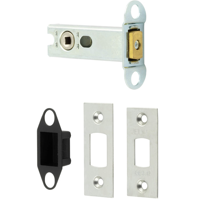 Heavy Duty Tubular Deadbolts 76mm Satin Stainless Steel Ultimate Security Door Bolt