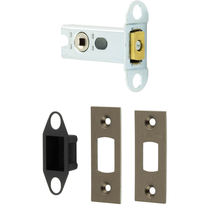 64mm Heavy Duty Tubular Deadbolts Antique Brass Maximum Security Door Bolt