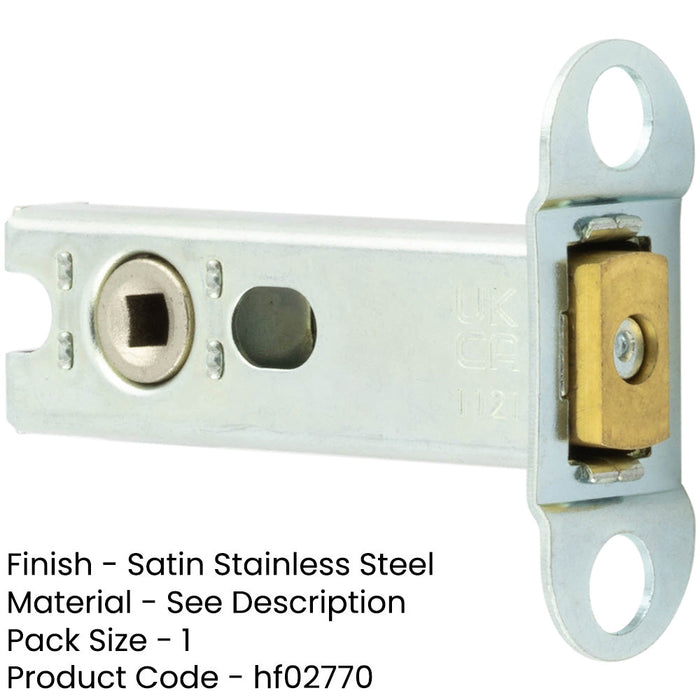 Premium Heavy Duty Tubular Deadbolt Bodies 76mm Enhanced Security Door Bolt-1