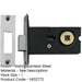 Durable 76mm Deadbolts with Spindle Satin Stainless Steel Maximum Security Door Bolt-1