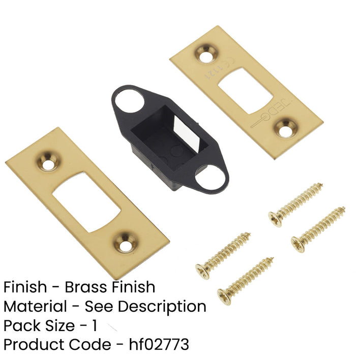 Durable Brass Accessory Packs Heavy Duty Tubular Deadbolts Door Bolt-1