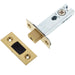 Secure Heavy Duty Tubular Deadbolts with Brass Finish 76mm Door Bolt