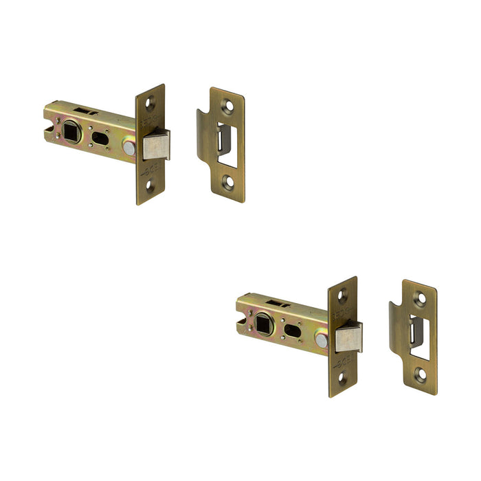 PACK High-Quality 64mm Tubular Latch Enhanced Security (1)