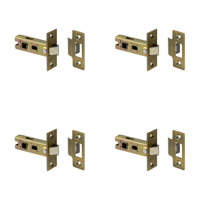 PACK High-Quality 64mm Tubular Latch Enhanced Security