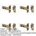 PACK High-Quality 75mm Tubular Latch Secure Closures-1