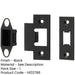 Durable Black Accessory Packs Heavy Duty Tubular Latches-1