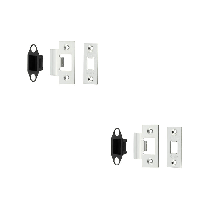 PACK Premium Accessory Packs Heavy Duty Polished Stainless Steel Tubular Latches