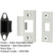 Heavy Duty Tubular Latch Accessory Packs Satin Stainless Steel Enhanced Security-1
