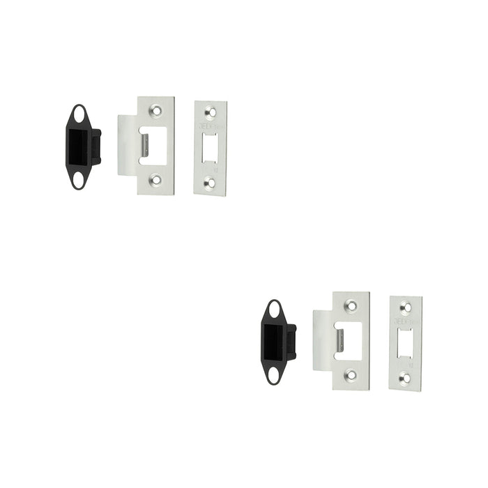 PACK Heavy Duty Tubular Latch Accessory Packs Satin Stainless Steel Enhanced Security