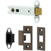 Heavy Duty Tubular Latches 102mm Dark Bronze Locking Mechanism Doors