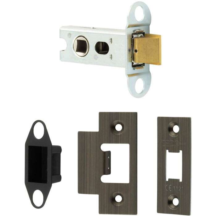 Durable 64mm Antique Brass Tubular Latch with Degree Short Travel