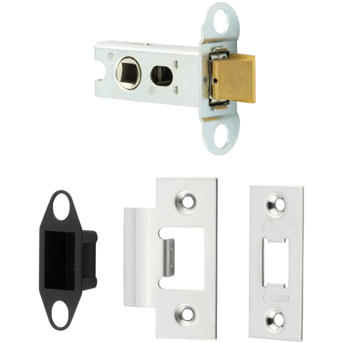 Durable Heavy Duty Tubular Latches Degree Short Travel 64mm Polished Stainless Steel