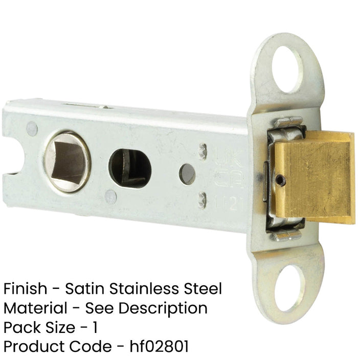 Durable 76mm Heavy Duty Tubular Latches Enhanced Security-1