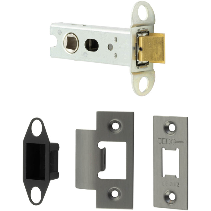Heavy Duty Tubular Latches 76mm Metal Durable Door Security