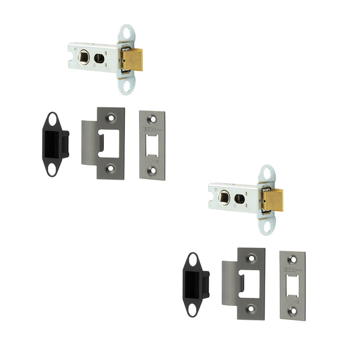 PACK Durable 64mm Metal Tubular Latches Secure Doors