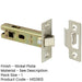 Durable 76mm Nickel Plated Tubular Latches Secure Closure Easy Operation-1