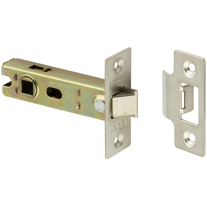 Durable 76mm Nickel Plated Tubular Latches Secure Closure Easy Operation