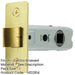 Premium 76mm Electro Brassed Tubular Latches Secure Locking-1