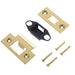 Premium Heavy Duty Tubular Latch Accessory Packs with Elegant Brass Finish