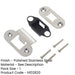 Heavy Duty Polished Stainless Steel Radiused Accessory Packs Tubular Latches-1