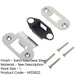Heavy Duty Satin Stainless Steel Radiused Accessory Packs Tubular Latches-1