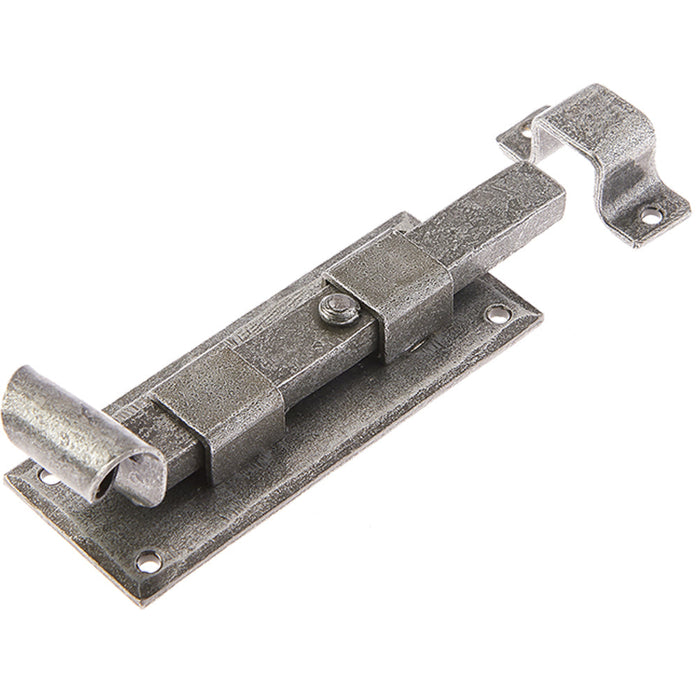 Durable 102mm Pewter Straight Bolts Secure Door Hardware Door Bolt Lock