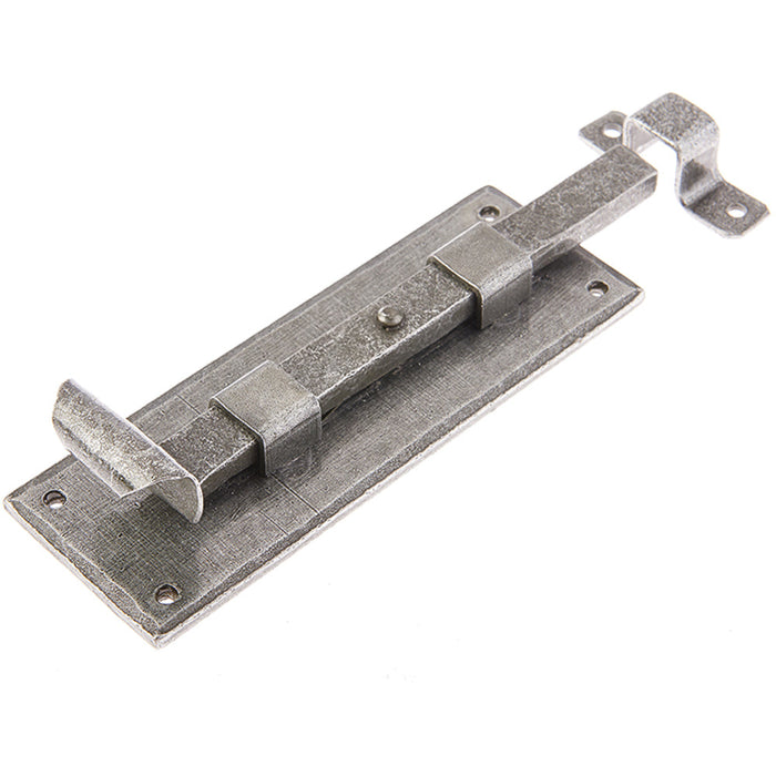 Durable 152mm Pewter Straight Bolts Enhanced Security Door Bolt Lock